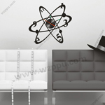 Sgamey02061 wall clock sticker