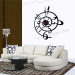 Sgamey02055 wall clock sticker